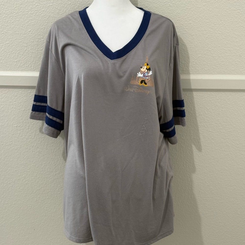 Disney World 50th Grey V-Neck